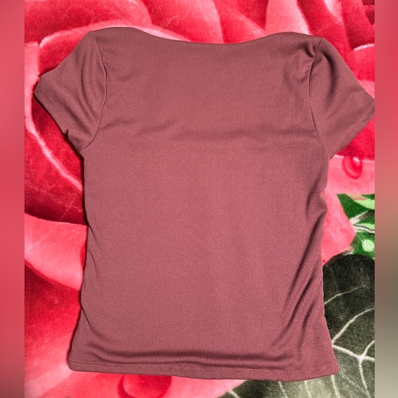 Gage Medium Brown Top - Picture 2 of 5